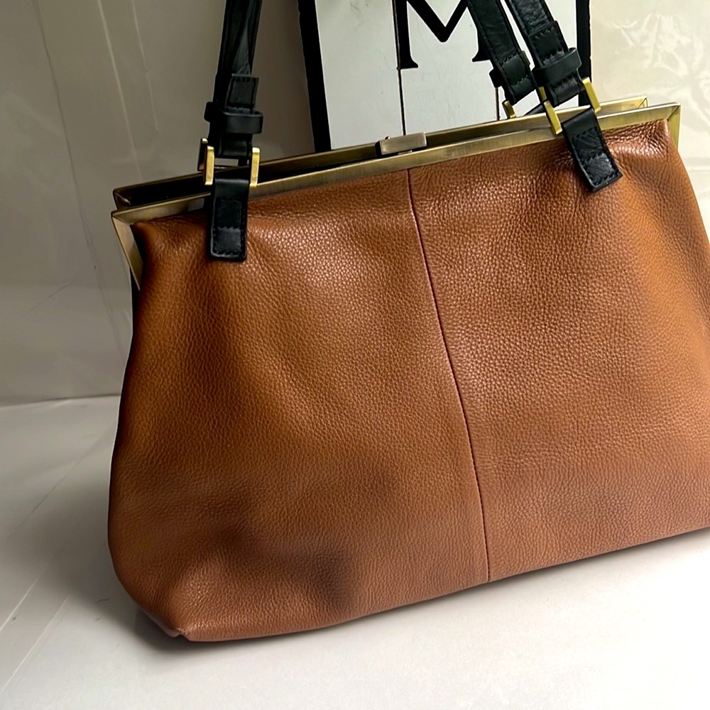 stunning SEQUOIA Paris brown leather bag - Picture 5 of 13